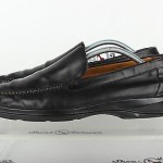 Mens COLE HAAN black leather loafers shoes sz. 10.5 M