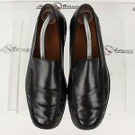 Mens COLE HAAN black leather loafers shoes sz. 10.5 M
