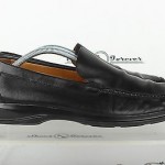 Mens COLE HAAN black leather loafers shoes sz. 10.5 M