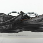 Mens COLE HAAN black leather loafers shoes sz. 10.5 M