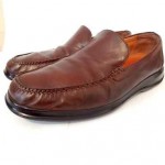 COLE HAAN NIKE AIR Men’s 12 SANTA BARBARA Brown LEATHER Loafer