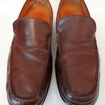 COLE HAAN NIKE AIR Men’s 12 SANTA BARBARA Brown LEATHER Loafer