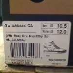 BNIB Vans Switchback CA US 10.5 Weather Resistant Dark Navy/Cathay Spice