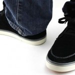 $195 – DIESEL Men’s SANDOKA Suede TRAINERS SHOES Black SIZE: 11