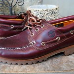 Timberland Heritage 3 eye Classic Lug Oxford Shoes Burgundy Mens 8 W 50009