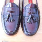 MENS Cole Haan City Loafers w/ Tassles Burgundy 12 A  