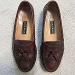 COLE HAAN SHOES -size 10D, brown, loafers