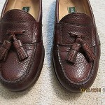 COLE HAAN SHOES -size 10D, brown, loafers
