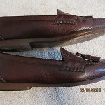COLE HAAN SHOES -size 10D, brown, loafers