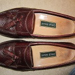 COLE HAAN SHOES -size 10D, brown, loafers