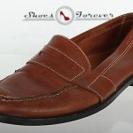 Mens COLE HAAN casual brown leather loafers shoes sz. 11 M