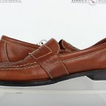 Mens COLE HAAN casual brown leather loafers shoes sz. 11 M