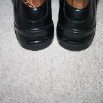 COLE HAAN NIKE AIR BLACK LEATHER SHOES LOAFERS MENS SIZE 10.5