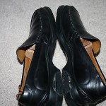 COLE HAAN NIKE AIR BLACK LEATHER SHOES LOAFERS MENS SIZE 10.5