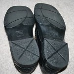 COLE HAAN NIKE AIR BLACK LEATHER SHOES LOAFERS MENS SIZE 10.5