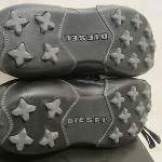 DIESEL AURIGA BLACK/ELDER MEN SHOE SIZE 7.5