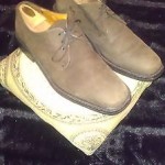 Cole Haan  Brown Suede Oxford Lace ups size 12