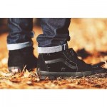 Supreme X Vans Velvet Sk8 Hi velvet Black size 12