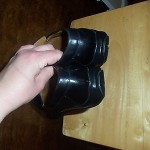 COLE HAAN NIKE AIR PENNY LOAFERS MENS SHOES FLATS BLACK LEATHER 7 M EUC