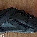 DIESEL men size 11 black leather sneakers EXCURSE model