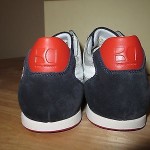 HUGO BOSS ORANGE SILVANS DARK BLUE/WHITE/RED MEN WALKING SHOES Size 45