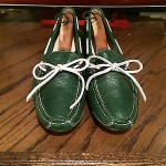 Cole Haan Driving Shoes/Mocs, Racing Green, 10D Men’s