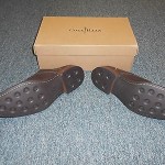 New Cole Haan Canton Plain Toe Chestnut Suede 9-1/2 M