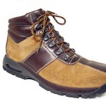 COLE HAAN Nike Air Brown Leather/Tan Suede Waterproof Hiking Boots Men’s 11-1/2M