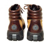 COLE HAAN Nike Air Brown Leather/Tan Suede Waterproof Hiking Boots Men’s 11-1/2M