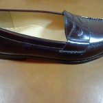 COLE HAAN CORDOVAN MEN SHOES SZ 10 D LEATHER PINCH LOAFERS BROWN