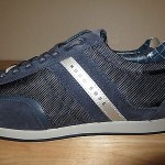 HUGO BOSS  Green Label Streametal Leather/Canvas SHOES SNEAKERS Size 10 US