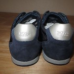 HUGO BOSS  Green Label Streametal Leather/Canvas SHOES SNEAKERS Size 10 US