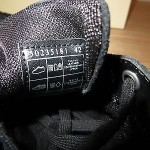NEW  HUGO BOSS Orange Label Silvans Black Sneakers Size 9 US