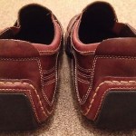 Mens Cole Haan Size 9.5 m Leather G Series Nike Air Soles Slip on Shoes 9 1/2