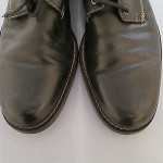Men’s Cole Haan Black Leather Lace-Up Shoes/Sz 9M