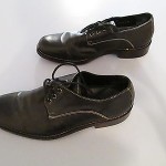 Men’s Cole Haan Black Leather Lace-Up Shoes/Sz 9M