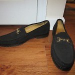 MENS COLE HAAN BLACK SUEDE   SHOES 11