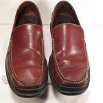 MAN’S COLE HAAN NIKE AIR BROWN LEATHER SLIPON LOAFER SHOES 11M