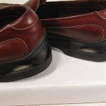 MAN’S COLE HAAN NIKE AIR BROWN LEATHER SLIPON LOAFER SHOES 11M