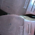 COLE HAAN VINTAGE BROWN BEIGE SADDLE OXFORD SHOES RED SOLES MENS SIZE 10 D