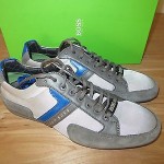 NEW BOSS HUGO BOSS GREEN Label Stiven Sneakers Size 11US