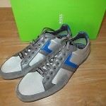 NEW BOSS HUGO BOSS GREEN Label Stiven Sneakers Size 11US
