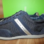 NEW HUGO BOSS Green Label Akeen Navy Sneakers  Size 8US