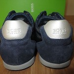 NEW HUGO BOSS Green Label Akeen Navy Sneakers  Size 8US