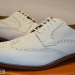 COLE HAAN Carter Wing Tip White Oxfords Men Casual Shoes Size 8.5 NWOB / NWD