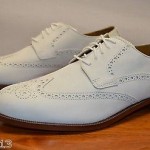 COLE HAAN Carter Wing Tip White Oxfords Men Casual Shoes Size 8.5 NWOB / NWD