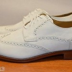 COLE HAAN Carter Wing Tip White Oxfords Men Casual Shoes Size 8.5 NWOB / NWD