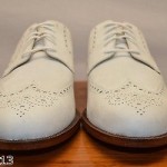 COLE HAAN Carter Wing Tip White Oxfords Men Casual Shoes Size 8.5 NWOB / NWD