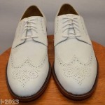 COLE HAAN Carter Wing Tip White Oxfords Men Casual Shoes Size 8.5 NWOB / NWD