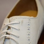 COLE HAAN Carter Wing Tip White Oxfords Men Casual Shoes Size 8.5 NWOB / NWD